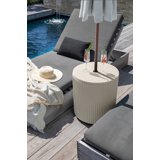 Veradek Outdoor Patio Umbrella Side Table Stand - Sand - Walmart.com