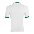 thumbnail image 2 of Augusta Youth-Ringer T-Shirt 711 White/Kelly M, 2 of 4