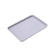 thumbnail image 1 of Matsuzay Bandeja plástica rectangular fácil de limpiar para las bandejas rectangulares plásticas diarias de la cocina de la bandeja del té Mostrada gris grande, 1 of 6