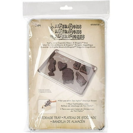 Sizzix Metal Storage Tray By Tim Holtz-For Movers & Shapers Magnet