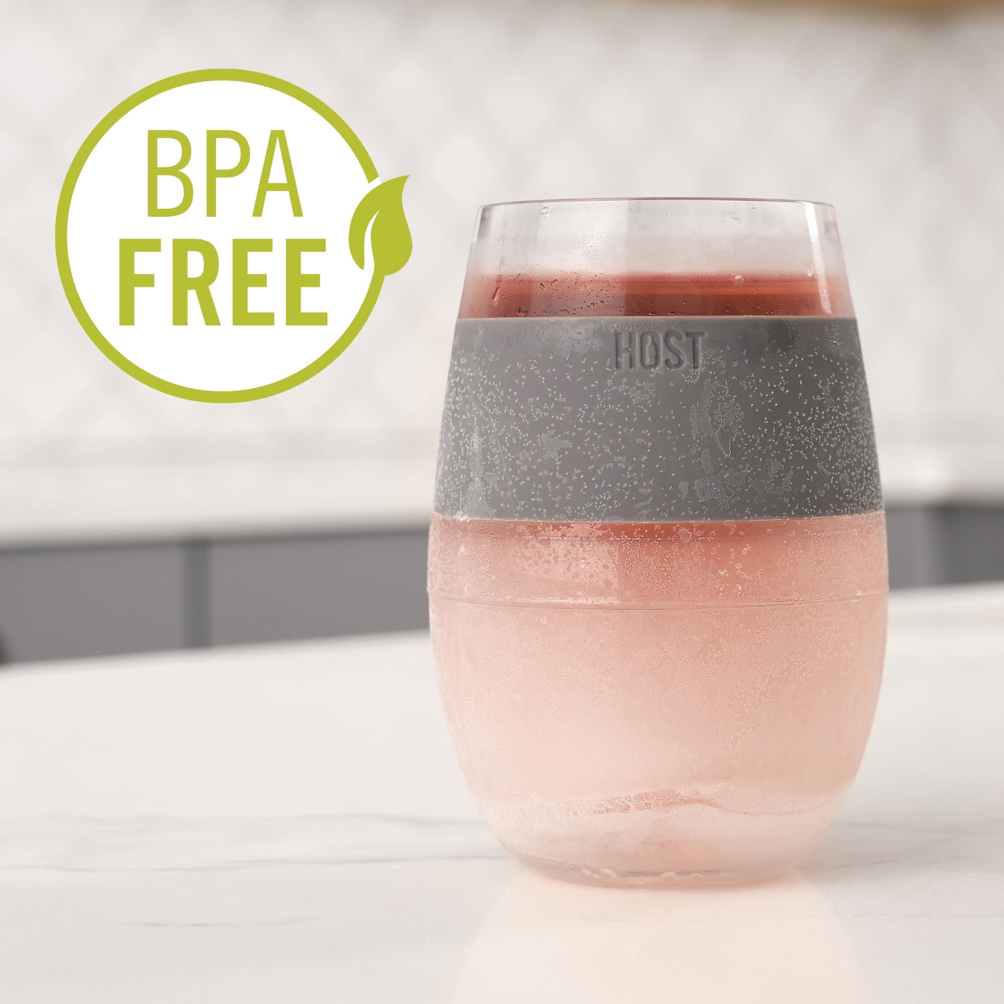 Host - Freeze Wine Cooling Cup - Translucent Ice