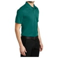 thumbnail image 4 of Yellow Rooster Mens Silk Touch Performance Polo Teal Green L, 4 of 6