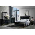 thumbnail image 2 of Global Furniture USA Kingdom Black and Gold Nightstand, 2 of 4