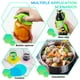 thumbnail image 4 of NiHome - Juego de 4 Almohadillas de Silicona para Abrir Frascos, Ideales para Personas Mayores y Niños, Pinzas Antideslizantes, Abridor de Botellas Multiusos, Posavasos de Goma (Color Caramelo), 4 of 6