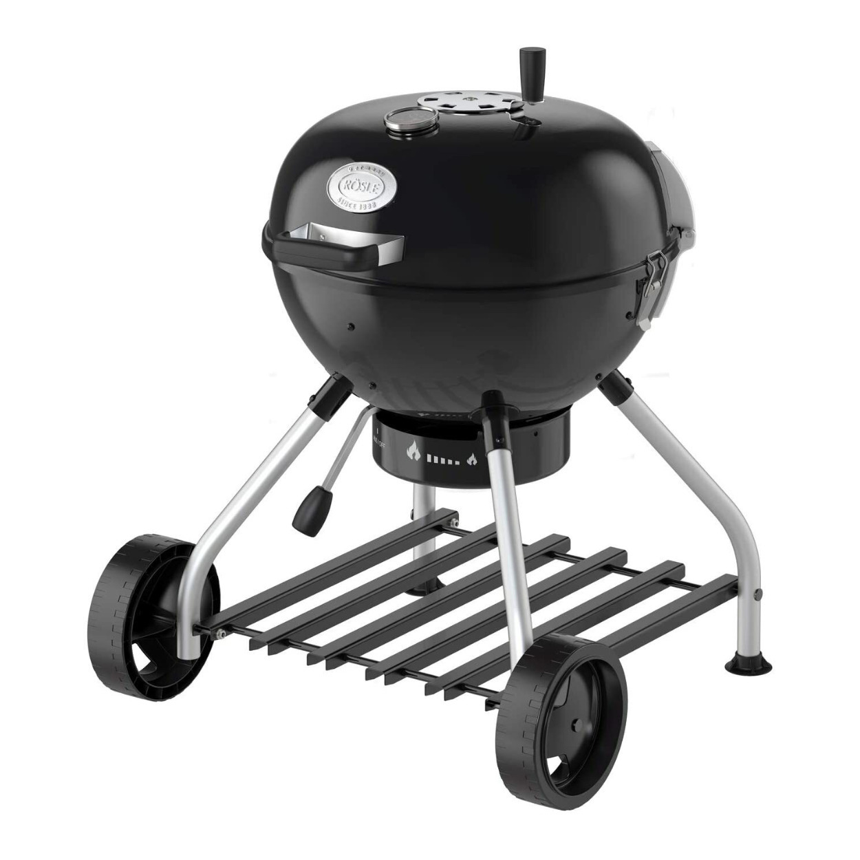Rosle Charcoal Smoker No.1 F50-S convertible, Multi Grill, Barbecue, Smoker, Tailgater, camping, steamer - image 5 of 9
