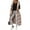 Khaki, variant on Winter Women Sleeveless Hooded Vest Coat Casual Solid Warm Parka Vest
