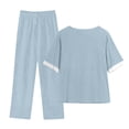 thumbnail image 3 of Conjunto Corto para las Mujeres Casual Deportivo Traje de Deporte Sudadera Y Pantalones de Dos Piezas, 3 of 3