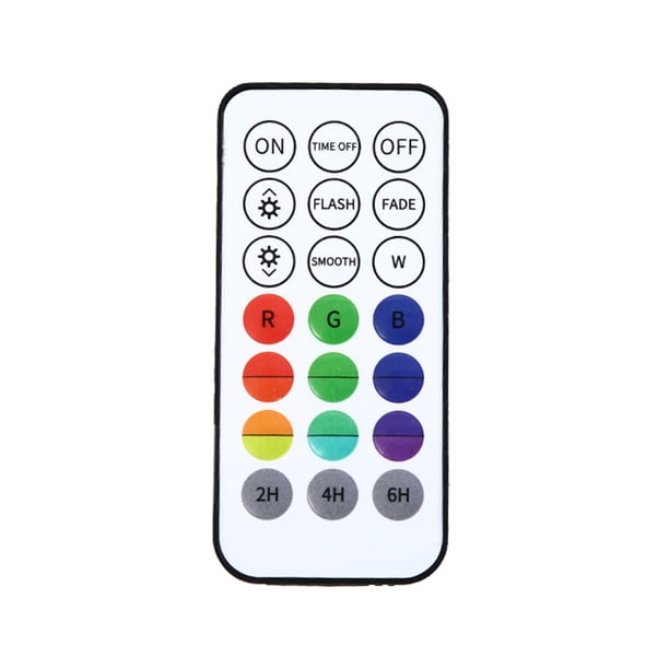 Ndcxsfigh Control Remoto RF 21 Teclas para Luces LED Sumergibles (solo Control Remoto)