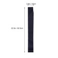 thumbnail image 6 of MERRYHAPY Black Satin Plain Sash 12 pcs for Wedding Parties DIY Accessory and Friends Family Birthday Engagement, 6 of 6
