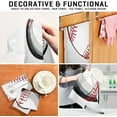 thumbnail image 7 of SKYSONIC Baseball Kitchen Dish Towel Set,Drying Kitchen Towels Tea Towels Gift Set for Drying Cleaning Cooking Baking 4Pcs, 7 of 7