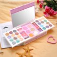 thumbnail image 3 of Juego de caja de juguetes cosmética para niñas pequeñas princesas, juego de mesa de maquillaje y tocador para niños, 3 of 5