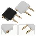 thumbnail image 1 of unbranded 4Ud Adaptador De Auriculares Para Vuelo Con Materiales Resistentes PVC Y Ldpe Para, 1 of 6
