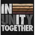 thumbnail image 2 of In Unity Together Social Justice Men's Graphic T Shirt Tees Brisco Brands S, 2 of 4