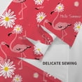 thumbnail image 4 of Balery Hello Summer Flamingo Pattern Tapestry 60x51 Inches - Large Wall Hanging Tapestry for Bedroom, Living Room, Dorm Decor - Artistic and Aesthetic Room Decor, 4 of 9