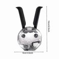 thumbnail image 1 of Salt Pepper Grinder Professional Manual Mini Spice Grinder Multifunctional Kitchen Tools Rabbit Ears Design, 1 of 4
