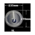 thumbnail image 3 of Dvkptbk The Bags Sacs d'Eau Pliables Seau d'Eau Extérieur Conteneur de Stockage d'Eau Camping & Randonnée, 3 of 9