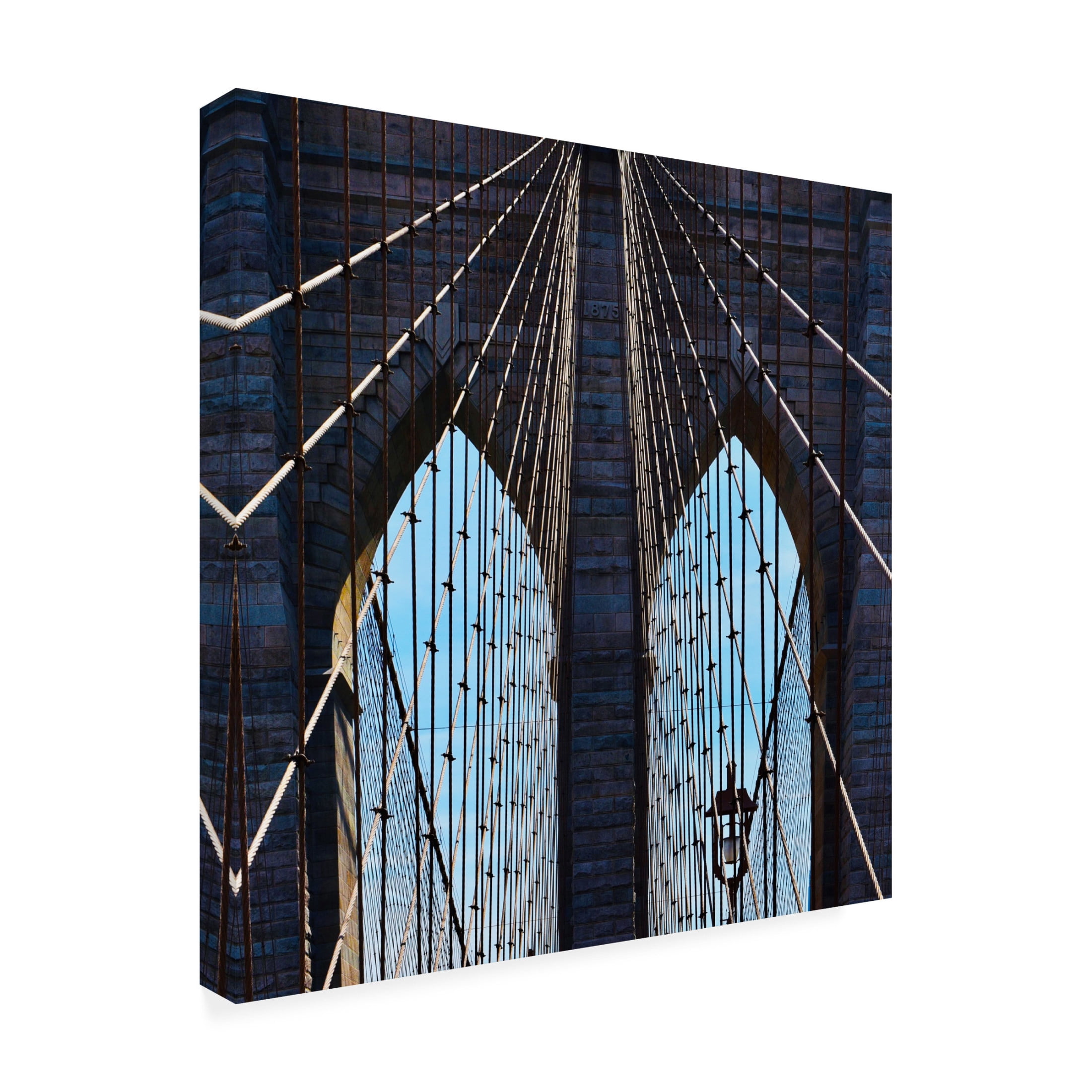 Trademark Fine Art Arnon Orbach Brooklyn Bridge New York Canvas Wall Art