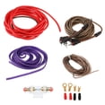 thumbnail image 3 of ción D De Calibre De Audio Para Automóvil 8 Cableado Conjunto Completo Del Cable De Alimentación Baoblaze Kit de alambre de audio de coche, 3 of 8