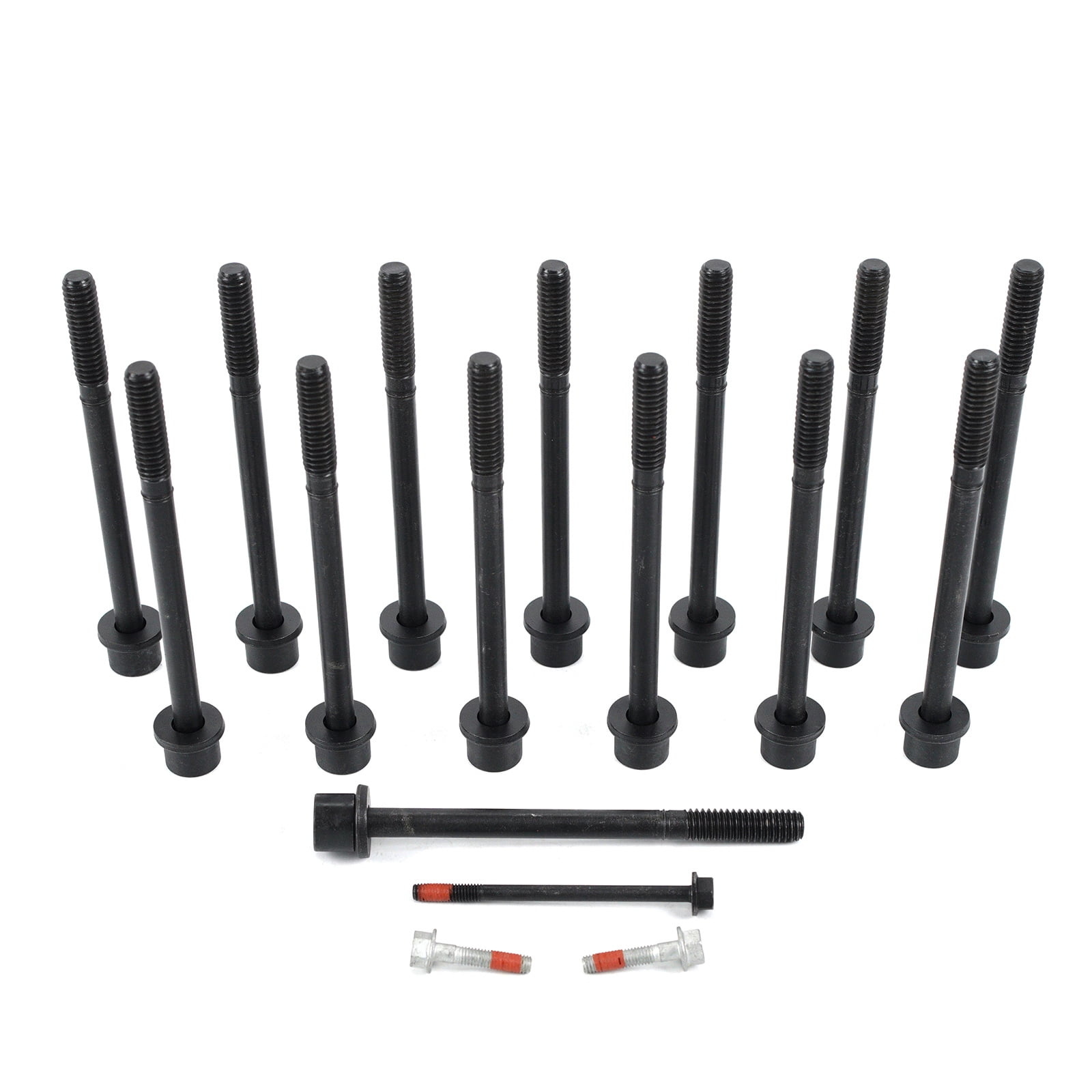 MOCA AUTOPARTS Head Bolts Fit for 04-07 Buick Rainier 4.2L & 07-10 Chevrolet Colorado 2.9L & 03-08 Isuzu Ascender 4.2L