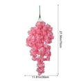 thumbnail image 3 of Simulation Flower Mornings Glorys Vines, Artificial Hanging Plants for Home Dining Table Decoration, Realistic Eucalyptus Leaf Ceiling Hanging Decor for Living Rooms, Patios, 3 of 6