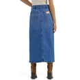 thumbnail image 2 of Wrangler Women's Medium Wash Denim Midi Skirt - 112358154, 2 of 2