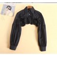 thumbnail image 3 of KuKuzhu Detachable Dickey Collar Blouse False Collar Half Shirt Long Sleeve Cropped Crop Tops, 3 of 4