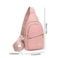 thumbnail image 2 of Miogawg Small Sling Backpack, Crossbody Bags For Women Trendy, Chest Bag Hiking Daypack Fanny Pack Cross Body Bag, 2 of 6