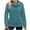 Light Blue, variant on Spring Fashion!DianGeFu Tops for Plus Size Womens Winter Layers with Holiday Save Up under 50%,Fashion Women's Casual Long Sleeve Turtleneck Ladies Solid Zipper Tops Blouse,Wine,XXL