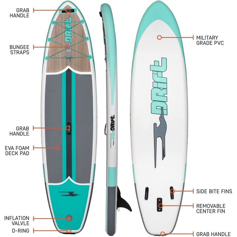 Drift Inflatable Stand Up Paddle Board - SUP Paddle Board