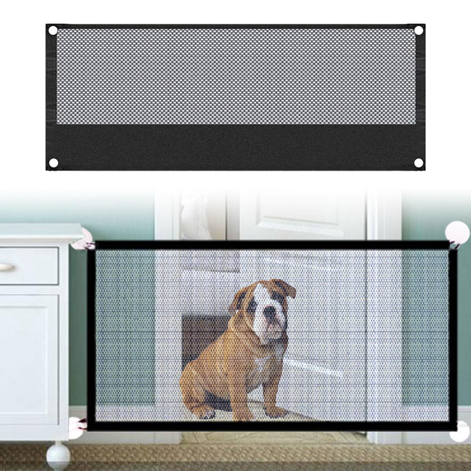 balikha Pet Door Fence Puppy Fence Gate Isolated Network Protection Small Animal Barrier Dog Playpen for Hedgehog Play Rest L