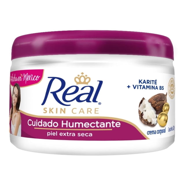Crema corporal Real Skin Care cuidado humectante para piel extra seca 220 g