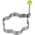 thumbnail image 1 of Egg Rings,Fried Egg Ring, For Frying Egg Omelet Model Creative Stainless Steel Frying Eggs Pancakes Mold With Handle Egg Mould Fried Egg Ring (Color : Hearts) (Color : Little Flowe), 1 of 5