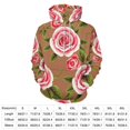 thumbnail image 2 of Pink Rose Pattern(3) Men's Women New Sweatshirt Hoodie Men's Plus Size Sweatshirt Hooded Sweatshirt 3d Printed Street Men's Cloth, 2 of 6