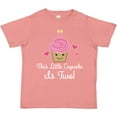 thumbnail image 3 of Inktastic 2nd Birthday Cupcake Girls Cute Girls Toddler T-Shirt, 3 of 5