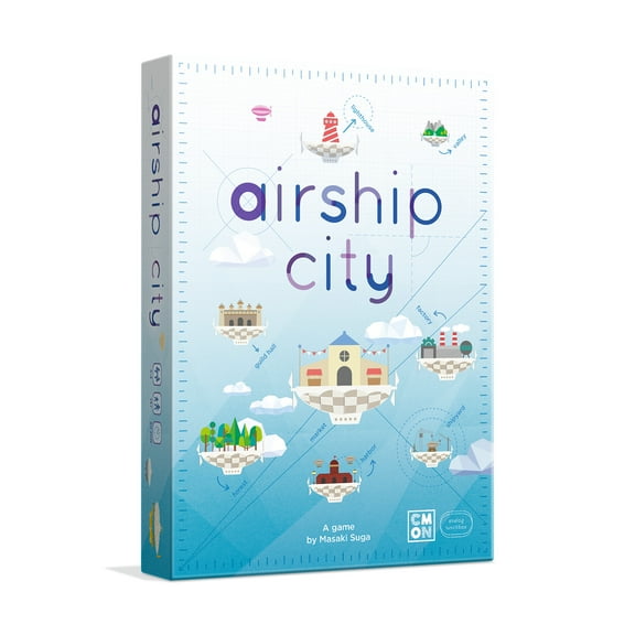 Airship City Strategy Board Game, by CMON