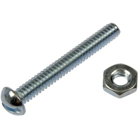 

Dorman 850-615BX Stove Bolt With Nuts - 10-24 x 1-1/2 In. (Pack of 25)