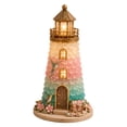 thumbnail image 3 of Beginner-Friendly DIY Lighted Sea Glass-Style Lighthouse Kit,DIY Sea Glass Lighthouse Kit Collection with Pieces & Guide,Adults Craft Kit,Handmade Ocean Beach Decor for Craft Lovers, 3 of 9