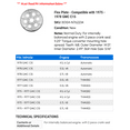 thumbnail image 2 of Flex Plate - Compatible with 1975 - 1978 GMC C15 1976 1977, 2 of 2