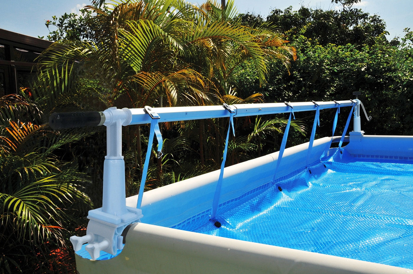 Intex Pools round solaris kokido above ground cover solar reel for intex pools Intex Pools round solaris kokido above ground cover solar reel for intex pools