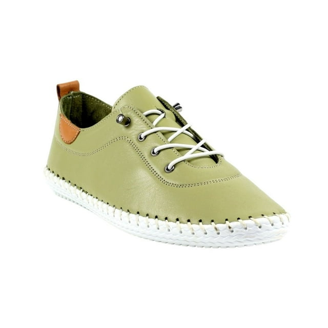 Lunar Sandales Plimsolls en Cuir St Ives pour Femmes