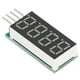 thumbnail image 1 of Módulo de tubo digital de 7 segmentos de 4 dígitos Módulo de pantalla LED Interfaz I2C DC 5V/3.3V DM43B04 Módulo LCD de brillo ajustable, 1 of 8