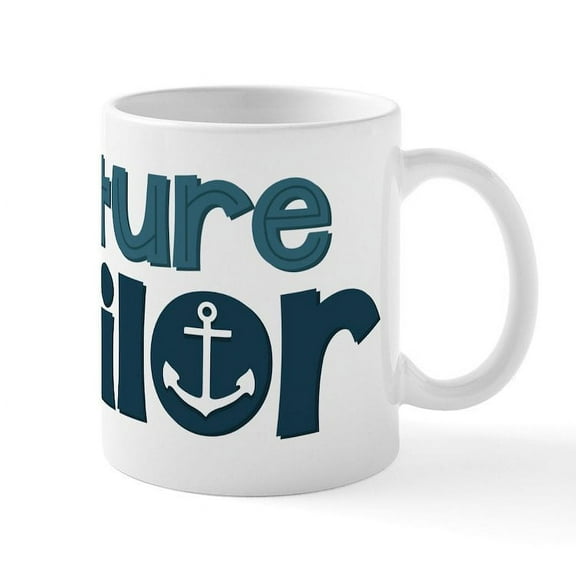 CafePress - US Navy Future Sailor Mug - 11 oz Ceramic Mug - Novelty Coffee Tea Cup