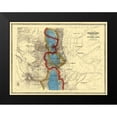 thumbnail image 2 of Mink 14x12 Black Modern Framed Museum Art Print Titled - Colorado Parks - Mink 1865, 2 of 5
