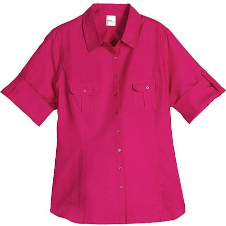 camp woven plus shirt