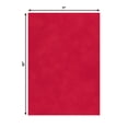 thumbnail image 2 of Cherry Red Suede 7x10 Uncut Art Mat Board - No Opening - 10 Mats, 2 of 7