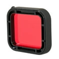 thumbnail image 1 of 30-65 feet Underwater Diving Camera Housing Case Red Lens Filter Protective Snap-On Design Cover For GoPro Hero 5 6, 1 of 7