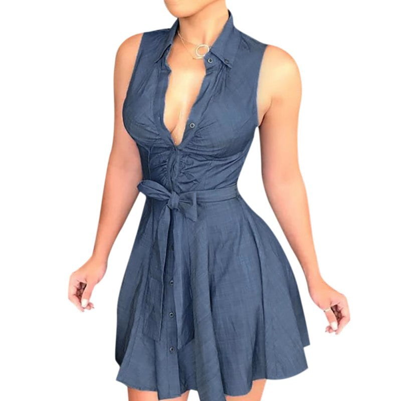 tight sleeveless dress