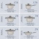 thumbnail image 3 of Bateria de Cocina 12 Piezas ColorHome Acero Inox Triple Capa Induccion, 3 of 8