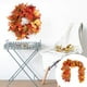 thumbnail image 1 of Seyotauo Fall Maple Leaf Rattan, Fall Decor Indoor, Fall Artificial Maple Leaves Rattan Wreath Decor for Halloween Thanksgiving Wedding Party Home Fireplace, 1 of 6