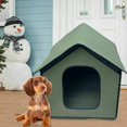 thumbnail image 4 of Nature's Nook: Waterproof Outdoor Shelter, Heated Pad For Cozy Comfort, Foldable Design For Easy Cleaning, Suitable For Pets Like Samoyed, Shepherd, Labrador, Golden Retriever,, 4 of 5